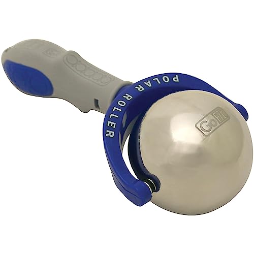 GoFit Polar Roller Cold Compression Therapy Blue 9.8 x 4.8 x 2.8, Massage Polar Roller - size: 9.8 x 4.8 x 2.8