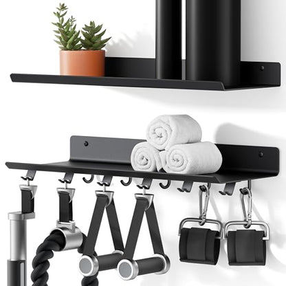 2-Tier Floating Shelf Compatible with Tonal 1 & 2 Accessories - style: 2 Tier