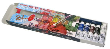 Holbein Aqua Oil Color Duo P Basic Set 15ml