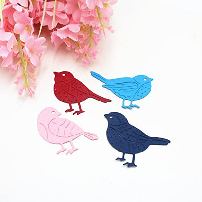 Birds Cutting Dies for Card Making Handmade DIY Paper Cards Album Decoration Craft Embossing (4 Birds) - style: Birds