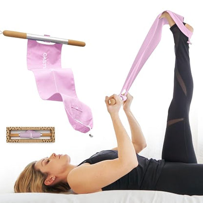 CastleFlexx Mobility and Full Body Strengthening Device - color: Pink, size: Large 5'9 - 6'2
