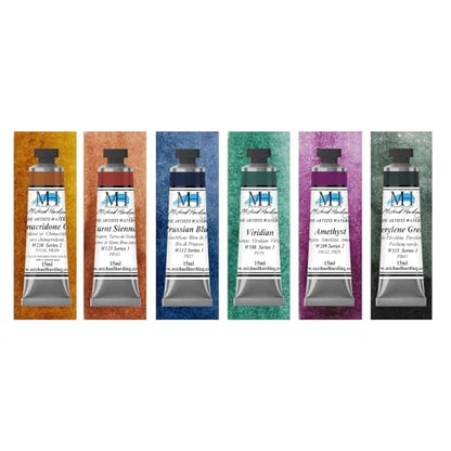 Michael Harding Watercolor Sets (Granulation Set of 6)