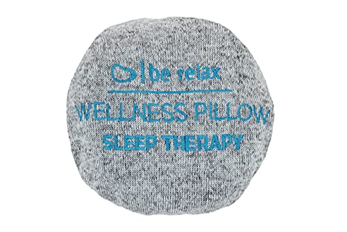 Be Relax Sleep Therapy Pillow (Camel Black). Premium Shape Ergo-Smart. Shiatsu Point. Exclusive Heat Patch to Ease Your Neck Tension. Designed in Paris. - color: Camel Black