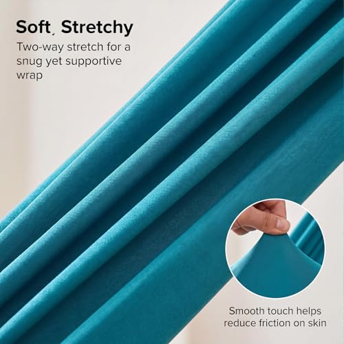 Blue-Green Gradient & Dark Green Aerial Yoga Hammock (400x180 cm / 157"x71"), Soft Silk Swing for Anti-Gravity Yoga, Inversion Therapy, Ideal for Strength, Flexibility Training and Stress Relief - color: Dark Green