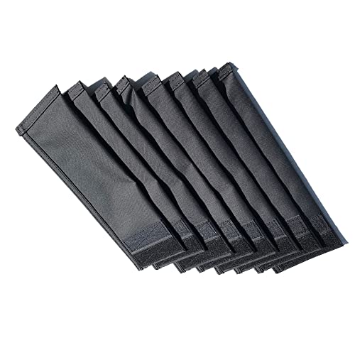 8 pcs filler sandbags for weighted vest, Black