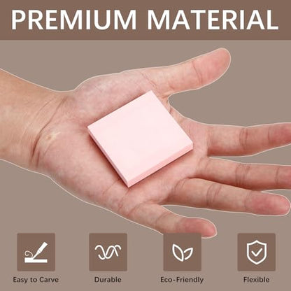 10Pcs Square Linoleum Blocks for Printmaking,2x2in Premium Rubber Stamps, Printmaking Supplies for Printing, Stamp Making, and a Wide Range of DIY Craft Projects - color: Square 2x2x0.32in-10pcs