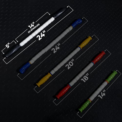 The Original Massage Stick - Self Myofasical Release Muscle Roller Stick - 24" Stiff Stick - color: Stiff Body Stick (Black)