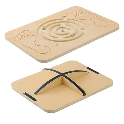 Juoe 360° Maze Balance Board Wobble Board,Sensory Balance Toys
