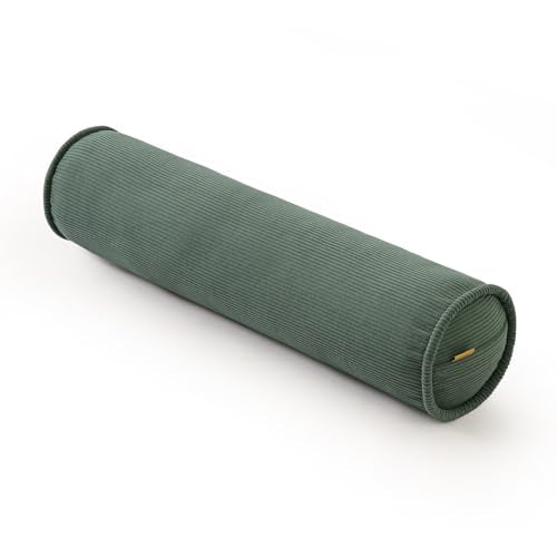 Cuddle Pillow – Corduroy Long Body Pillow for Adults, Cozy Bolster Pillow for Bed, Soft & Supportive for Relaxing Sleep,39 x 7.87 Inches,Peacock Blue - color: Peacock Blue, size: 39"x7.87"