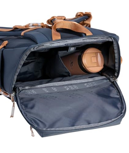 STANLEY Vitalize Backpack | Gym, Work & Travel Bag with Laptop Sleeve | Expandable Bottom Compartment | Tumbler & Water Bottle Pockets | Durable Recycled Fabric | Twilight - color: Twilight, size: Backpack