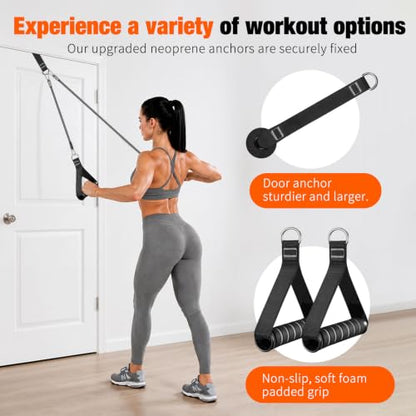 Bbtops Pilates Bar Kit with Resistance Bands,Pilates Bar with Stackable Bands Workout Equipment for Legs,Hip,Waist and Arm,Exercise Fitness Equipment for Women & Men Home Gym Yoga Pilates - color: Glossy Black