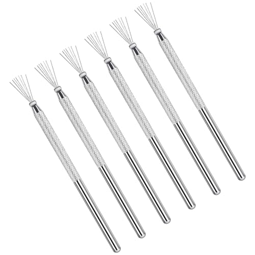 4 Pcs Ceramic Tools Polymer Clay Wire, Ymapinc Feather Wire Scoring Tool Pottery Tools Clay Needle Ceramics Texture Tool for Ceramic Sculpting Texturing Modeling Scoring Pottery Supplies
