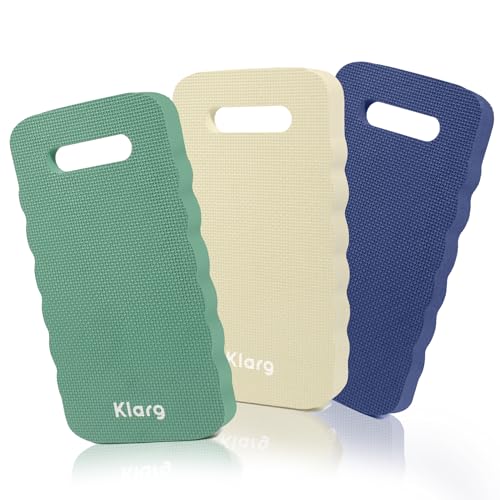New Upgrade Garden Kneeling Pad 3 PCS, Extra Wider to 9 Inches, Thick Foam Kneeling Pad, Waterproof Knee Mat for Gardening, Cleaning, Yoga, and Auto Repair.16.5" x 9" x 0.8"