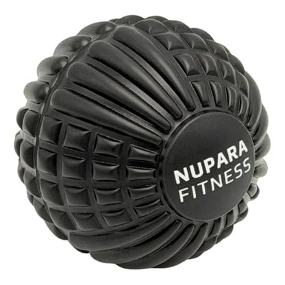 Foam Trigger Point Massage Ball | 5 Inch Massage Ball - color: Black