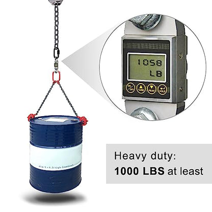 BeneLabel 2Pcs 105" (8.75 ft) Porch Swing Chain with Silent Swing Hanger 1000 LB Capacity Adjustable Bench Swing Chain, Hanging Chair Chain for Hammocks Chairs, Swing Chair - color: Silent Swing Hanger With 105" Black Chain