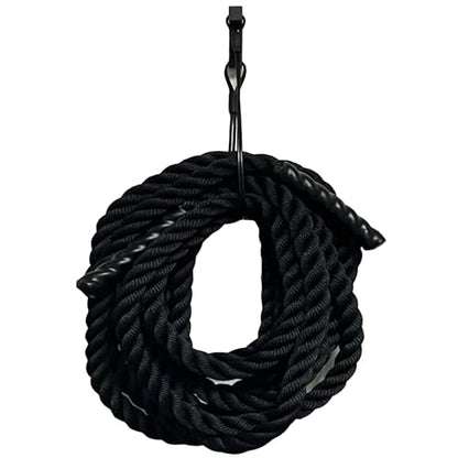 Pmsanzay Exercise Rope Storage Hanger, Wall-Mounted Heavy Duty Metal Battle Rope Storage Hook Bracket,Rope Storage Rack for Exercise Rope Battle Rope in Home Gym or Commercial Gym