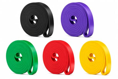 Resistance Bands ，Pull Up Assist Bands-Workout Bands, Exercise Workout Bands for Men & Women, Long Resistance Bands Set for Body Stretching, Physical Therapy and Muscle Training