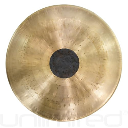 Unlimited Chocolate Drop Gongs - Includes Gong, Mallet & Rope/Bronze Chinese Gong/Bright Tones/For Sound Healing, Meditation & Yoga/Small & Large Available - size: 28"