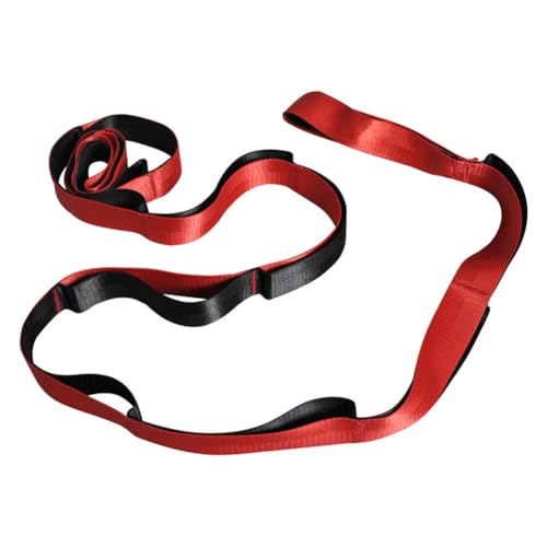 12 Loops Yoga Straps Stretching Strap Non-Elastic Band for Pilates Flexibility Exercise Gymnastics Strength Training Gym