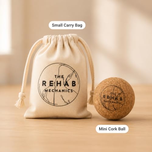 Mini Cork Ball | Cork Massage Ball for Foot, Arch & Muscle Tension Support · Includes Online Courses