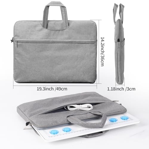 Heanolier A3 tracing Light Box with Bag,(18.2"L x 13.4"W) Super Bright Magnetic Light Pad with Side Buttons,USB-C Power Dimmerable Copy Table, Light board for Diamond Painting,Drawing,Sketching(White) - color: White, size: A3 with Bag