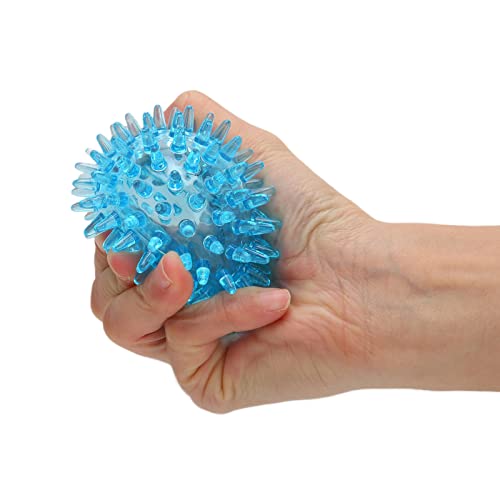 Spiky Massage Ball, Massage Roller Spiky Ball for Hand Wrist Stress Relief (7CM) - size: 7CM