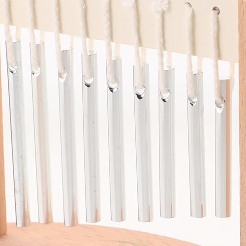 9 Note Chime: Table Wind Chime Bar - Percussion Instrument - Relaxing Meditation Healing Sound Desktop Decor - Housewarming Present