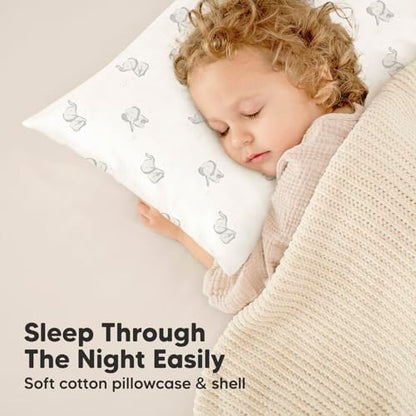 Toddler Pillow with Pillowcase, 13x18 My Little Dreamy Pillow (Elly) - color: Elly