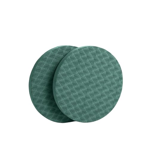 Yoga Knee Guard 2 pieces, foam Pilates Knee Guard Yoga Knee Guard Support Round Pads Anti slip Fitness Anti slip Pads. Suitable for offices, homes, knees, elbows, wrists, and hands - color: green