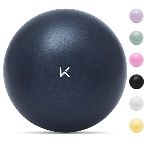 KEEP Exercise Ball Anti-Burst - Thickened Yoga Ball Pilates Ball for Physical Therapy, Fitness Ball for Workout, Core Strength and Physical Therapy - color: Navy Blue, size: 25cm