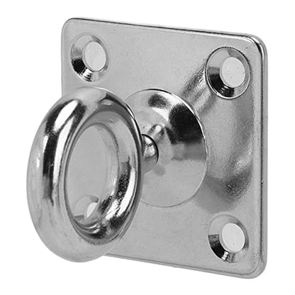 Hammock Chair Hanging Kit, Stainless Steel Swing Ceiling Mount Set, Hanging Kit for Yoga Hammock Sandbag, 250kg/551lb Load Capacity with 4 Screws, Rotating Door Buckle M8