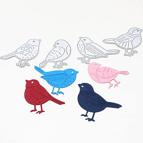 Birds Cutting Dies for Card Making Handmade DIY Paper Cards Album Decoration Craft Embossing (4 Birds) - style: Birds