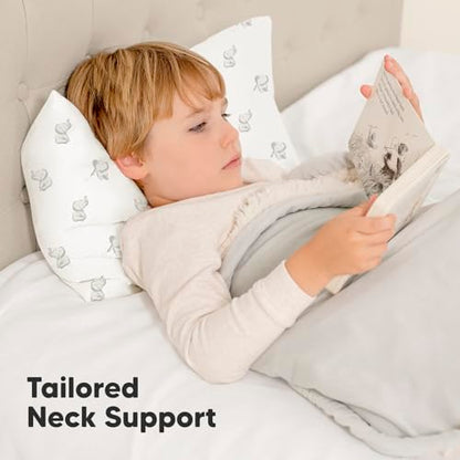 Toddler Pillow with Pillowcase, 13x18 My Little Dreamy Pillow (Elly) - color: Elly