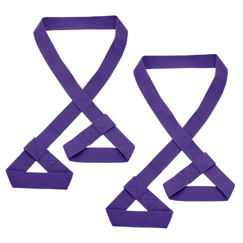 Roller Skate Leash - Adjustable Ski Boots Carrier Strap Use for Ski Boots & Snowboard Boots - color: Dark Purple