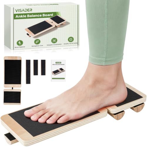 Adjustable Angle Ankle Axis Balance Board & Strengthener for Ankle Sprain