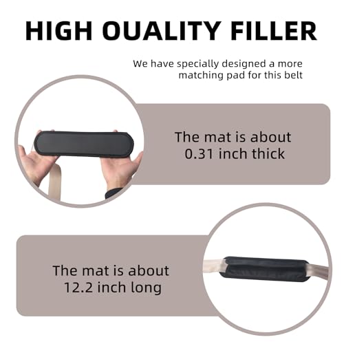 Mobilization Belt(9.8Ft) -Physical Therapy Strap for Physical Therapy, Rehabilitation, and Manual Therapy, Mobilization Belt Physical Therapy - Strongly Recommended by physicalTherapists - color: khaki