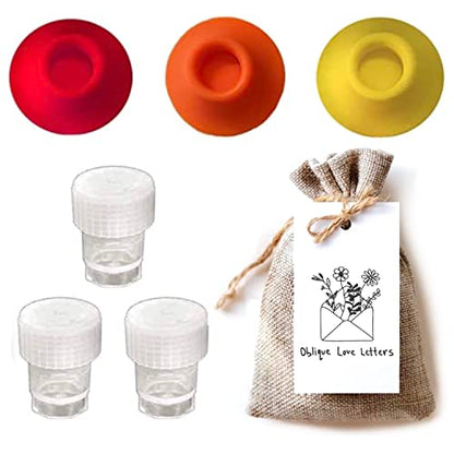 Dinky Dip Ink Well 3-Pack Inkwell for Dip Pen for Drawing Calligraphy Ink Holder