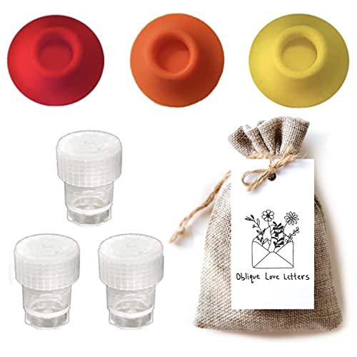 Dinky Dip Ink Well 3-Pack Inkwell for Dip Pen for Drawing Calligraphy Ink Holder
