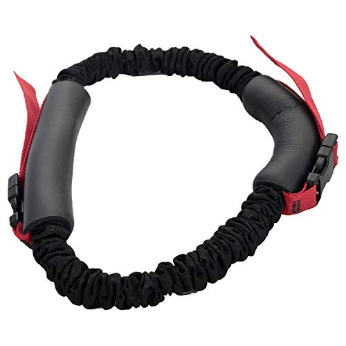 Stroops Deluxe Loop Slastix Resistance Bands for Professional Athletes and Beginners | Superior Exercise Bands for Strength Training, Full Body Workouts, and Home Gym Fitness - color: Red, size: Medium