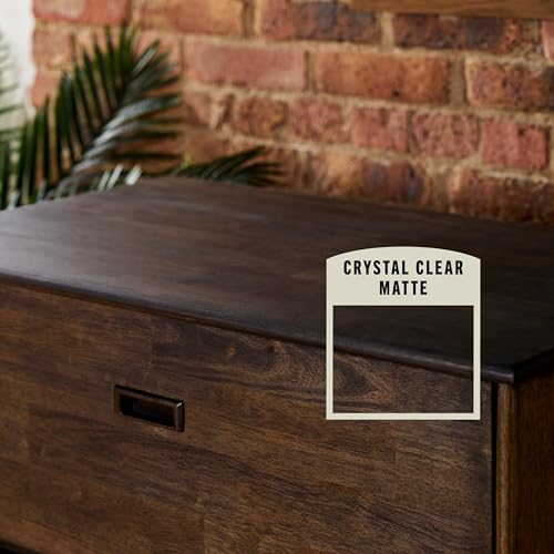 Varathane Water-Based Ultimate Semi-Gloss Polyurethane | Water-Based, Crystal Clear Interior Wood Protection, Fast Dry Time, Scratch Resistance, Covers Up to 125 Sq Ft, Quart - color: Matte, size: 1 Quart (Pack of 2)