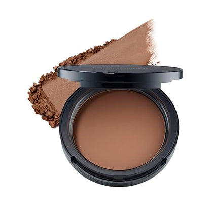 Estée Lauder Double Wear Stay-in-Place Matte Setting Powder Veil | Pressed Setting Face Powder Compact with Puff | Oil-Control with Sheer Coverage - color: 06 Translucent Deep - For neutral deep tan skin tones