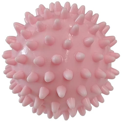 Soft Spiky Massage Balls- Muscle Massager Ball for Feet, Back, Neck, Muscles, Hands Massager Roller for Plantar Fasciitis, Foot Arch Trainer, Exercise, Physical Therapy - color: 1pink Spiky Ball