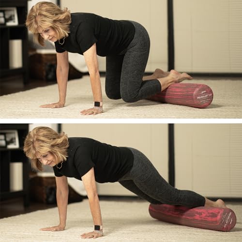OPTP PRO-Roller Soft Density Foam Roller – Round, Pink, 36" x 6" - color: Pink 36" X 6"