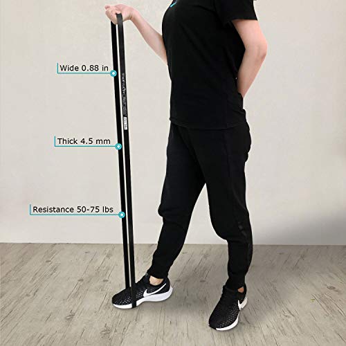 TheFitLife Pull Up Assistance Bands Heavy Duty Resistance Bands for Workout - color: Black