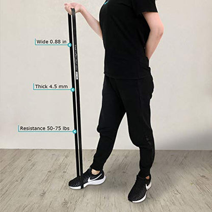 TheFitLife Pull Up Assistance Bands Heavy Duty Resistance Bands for Workout - color: Black