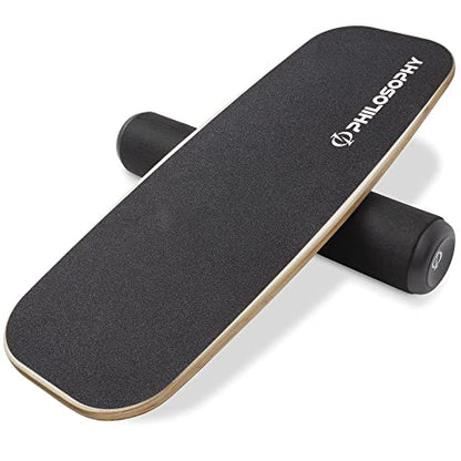 Philosophy Gym Balance Board, Wooden Balance Exercise Trainer