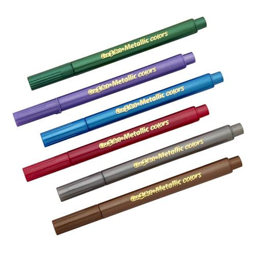 Cra-Z-Art Metallic Markers, 6-Count (10029-24)