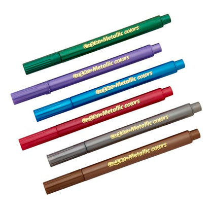 Cra-Z-Art Metallic Markers, 6-Count (10029-24)