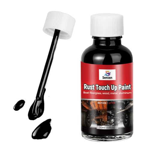Black Touch Up Paint, Multi Surface Acrylic Black Touch Up Paint Pen Scratch Repair for Metal,Walls,Cabinets,Appliances,Wood,Door,Furniture,Enamel, High Temperature Heat Resistant, 1.5 Fl Oz - color: Black-GWX-7 - 1.5 oz