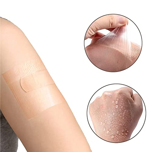Waterproof Bandages Transparent Film Dressing, 6 Inch x 5.4 Yard - Second Skin Healing Protective, Clear Adhesive Bandages Shower Shield Dressing Tape for Tattoos Aftercare Swimming - size: 6 Inch x 5.4 Yard
